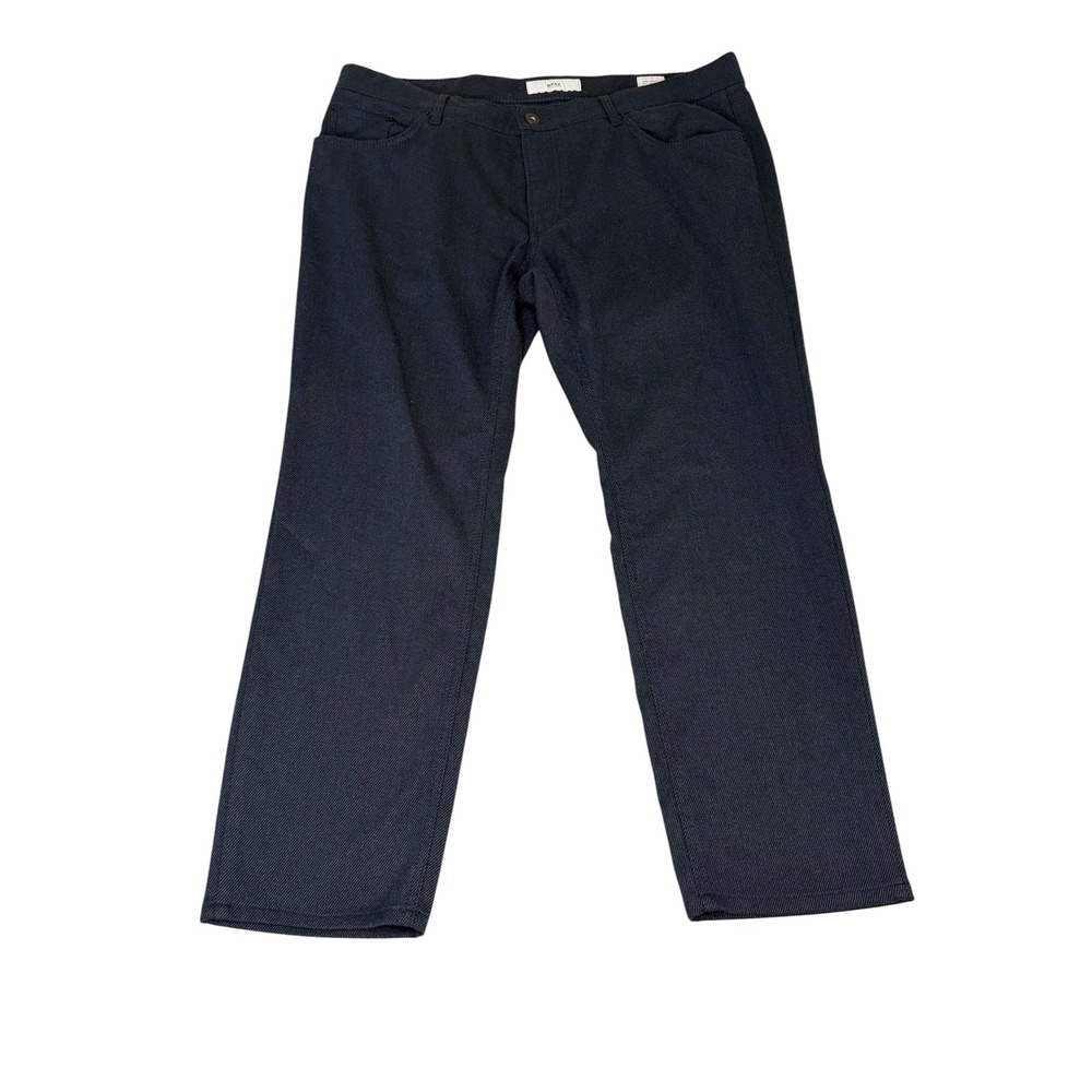 Brax Feel Good Chuck Modern Fit Pants Mens 39 x 26 1/2 Navy‎ Blue Twill Trousers